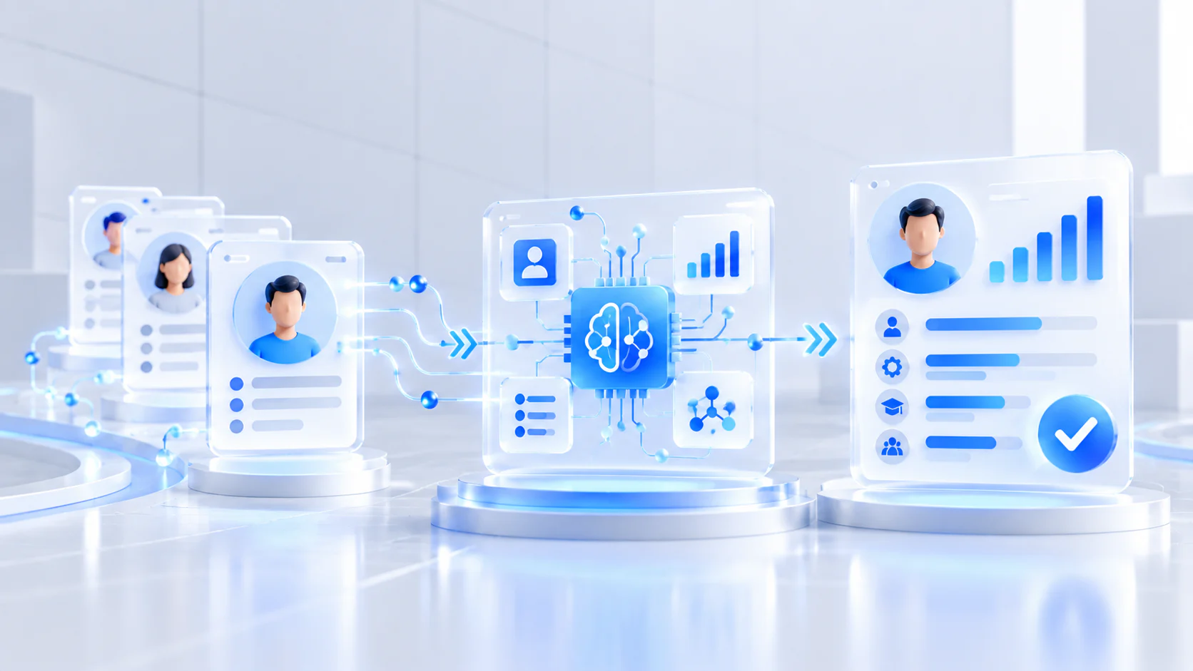 Структурированный анализ профилей кандидатов с помощью AI